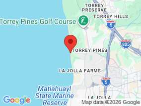 Map of Site Report: Torrey Pines State Reserve, United States of America